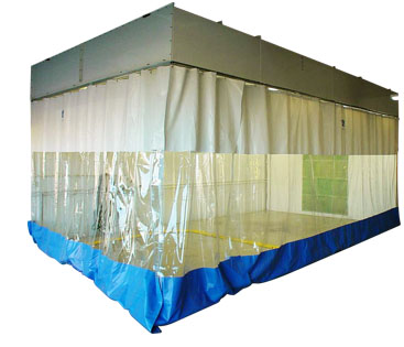 RTT Engineered Solutions Paint Booth Finishing Prep Station